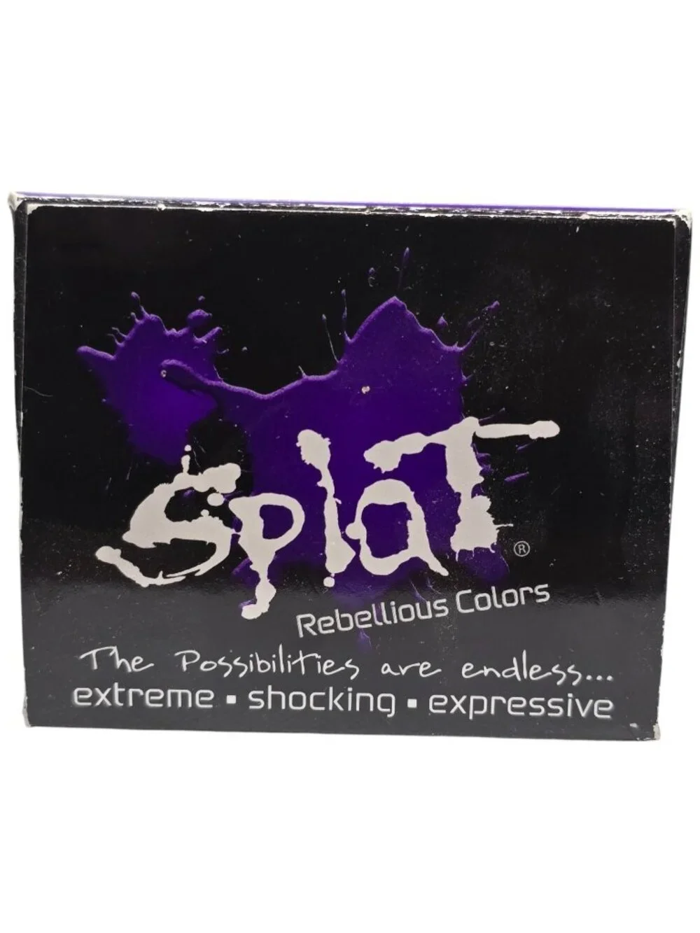 Splat Midnight Violet Hair Color Kit 30 Wash Semi-Permanent No Bleach